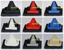 Schaltsack Schaltmanschette VW GOLF 2, 3, PASSAT 35i, POLO Echtes LEDER / Neu