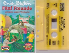 E. Blyton – Fünf Freunde - Geraten Unter Verdacht MC Cassette, Europa Neuwertig