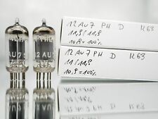 matched pair Philips 12AU7
