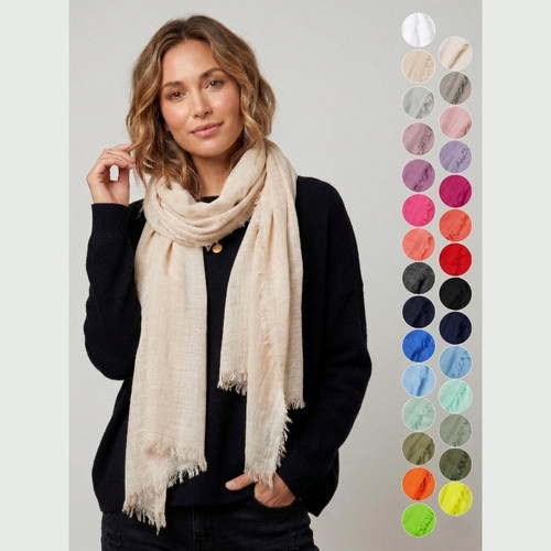 Farben xxl schal fransen - 30,