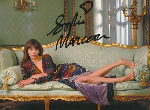 Signed sophie marceau - signed,