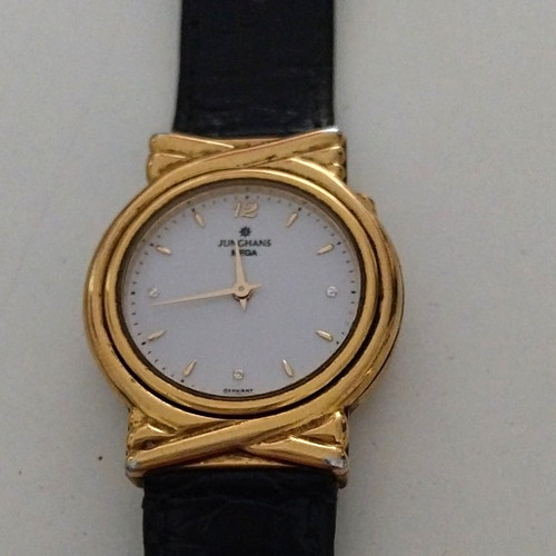 Junghans mega damen quarz gold - mega,