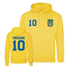 Herren Ukraine Hoodie Trikot