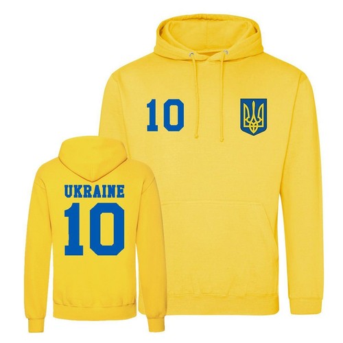 Herren ukraine hoodie - ukraine, trikot