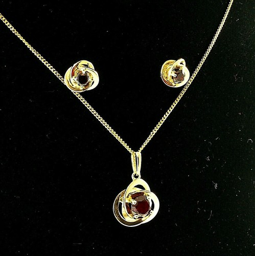 585 gelbgold set knoten - gelbgold,