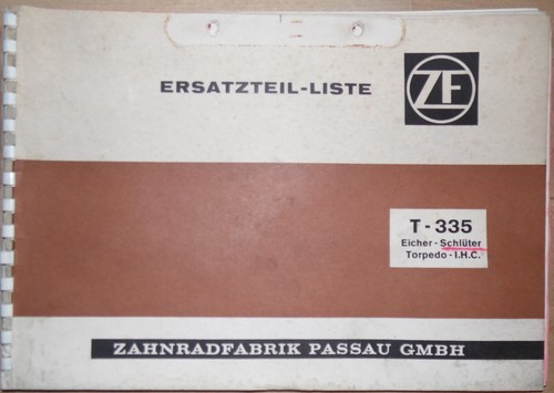 Schlepper triebwerk 335 - schlepper,
