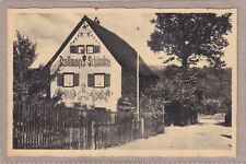 Ansichtskarte Eckersdorf-Hainsberg - Gasthof Rollmopsschänke / Rollmops-Schänke