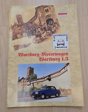 Wartburg Motorwagen Dixi Heft