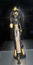 1 Monster High Puppe BASTET egypt Katzen Göttin schwarz-gold Clawdeen 