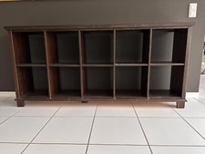 Wunderschönes dunkelbraunes Holzregal - mit viel Stauraum ! (186* 86* 36 cm!)