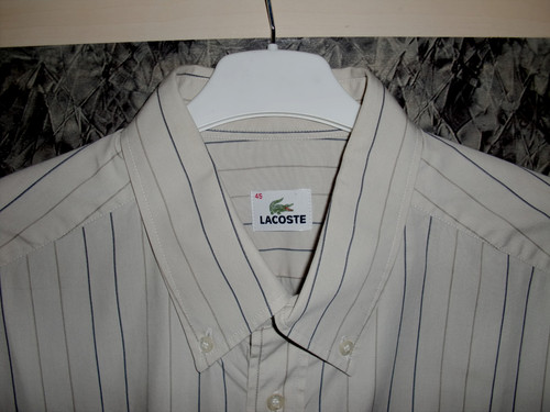 Lacoste leichtes sommerhemd - lacoste,