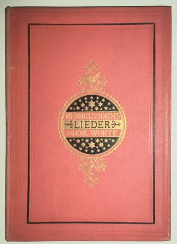 Mendelssohn lieder ohne - mendelssohn's,