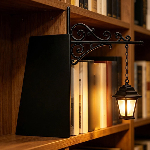 Bibliothek laterne deko - bibliothek, laterne-deko