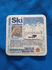 Bierdeckel Christa Kinshofer - Riesenslalom - Gerolsteiner - Ski Lexikon