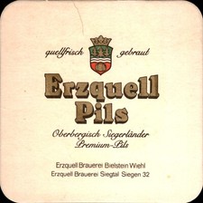 Bierdeckel - Erzquell - Oberbergisch Siegerländer Premium Pils