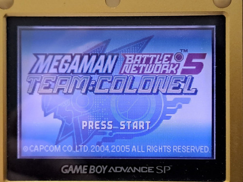 Megaman battle network 5 - battle,
