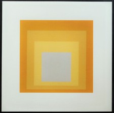 JOSEF ALBERS  Farb-Druckgrafik