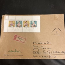 DDR Schöner Reco Tausch Brief