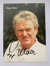 Sepp Maier * FC Bayern München * Legende * Original Autogramm, handsigniert * 