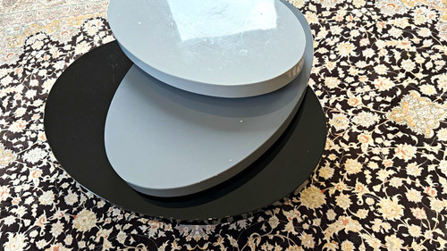 Ovaler couchtisch modern - ovaler,