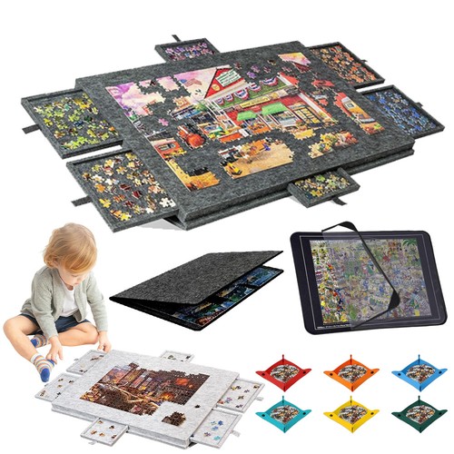 Puzzle arbeitstisch 81x56cm - puzzle,
