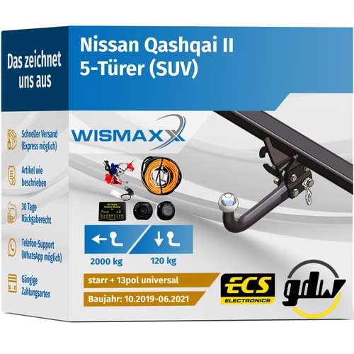 Anhängerkupplung für nissan - für,