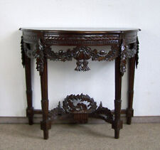 WANDKONSOLE WANDTISCH TISCH KONSOLE MAHAGONI-HOLZ BAROCK-STIL