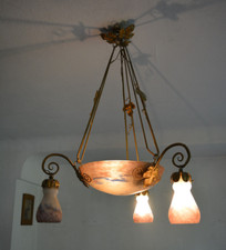 Lampe Muller freres Lampe Jugendstil art noveau G.v.d Croismare arts & crafts