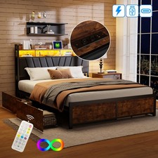 Polsterbett 180x200 led usb - cm,led,