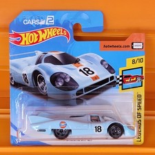Hot Wheels - 2018 - PORSCHE 917 LH (Blau) - Legends Of Speed 8/10 - #124 ** GULF