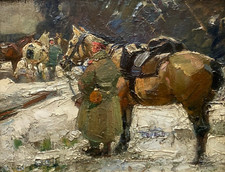 Ölgemälde Malerei Andreas