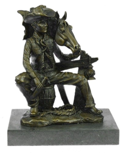 Fisher große messingskulptur - fisher,
