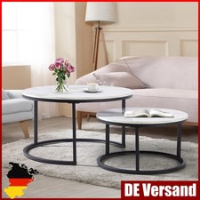 Couchtisch Rund 2er Set