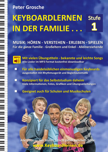 Keyboardlernen der familie - keyboardlernen, in