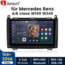 Android Autoradio NAV GPS Bluettoth FM Für Mercedes Benz A Klasse W169 2004-2012