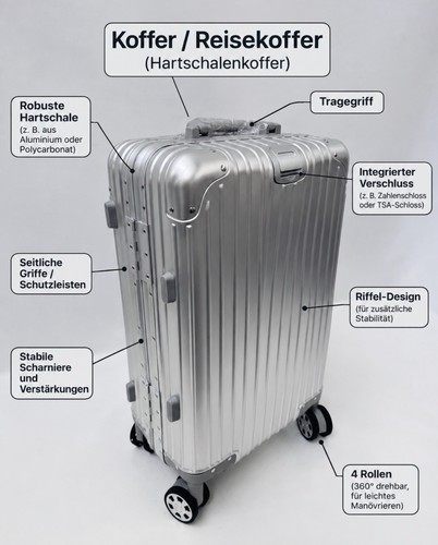 Hochwertige aluminiumkoffer - hochwertige,