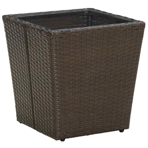 Beistelltisch poly rattan und - beistelltisch,