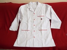 NEU Damen Herren Kochkittel Arbeitskittel Küche Uniform langzarm Kochkleidung G