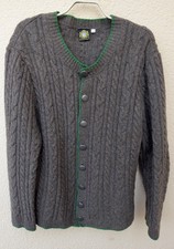 Herren Wolle Strickweste GR 56