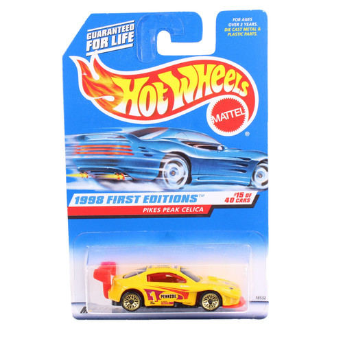 Hot wheels 1998 blue - wheels,