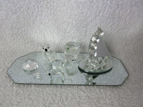 Set kristall miniaturen boot - miniaturen:,