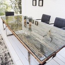 Massivholz Esstisch BARRACUDA