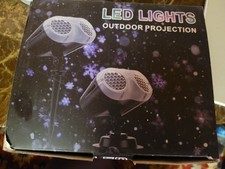 LED Projektorlicht Schneefall