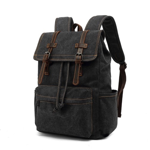 Canvas backpack structured - canvas,