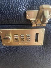 Kosmetikkoffer Schwarz-Braun Vintage Retro Schminkkoffer Damen