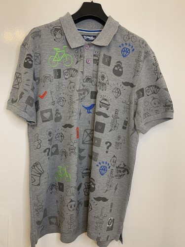Polo desigual pique - polo,