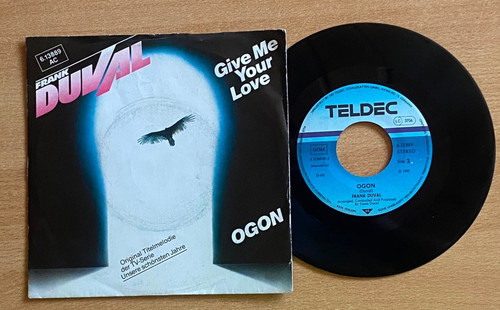 Vinyl single frank duval - 7",