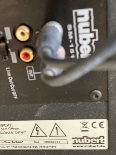 Verstärker nubox 441 - verstärker, aw-441.