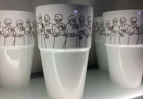 Leonardo kaffeeklatsch becher - leonardo,