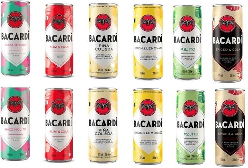 Dosen bacardi mix 200ml - a, 6